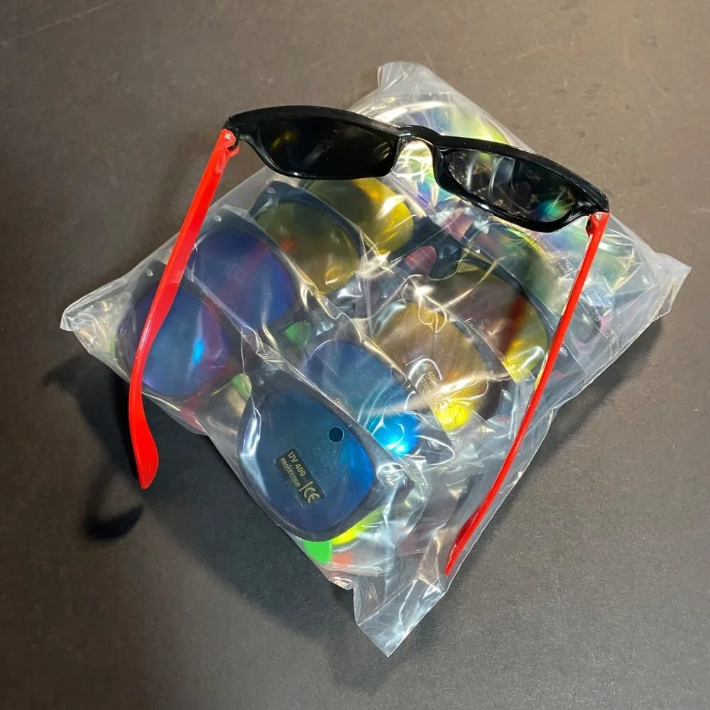 UV400 Colorful Wayfarer-styled Sunglasses for Kids Lot Of 12